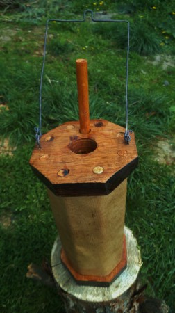 Viking or early medieval lantern.  Magasság/ Height:27 cm  Átmérő/Diameter: 15cm