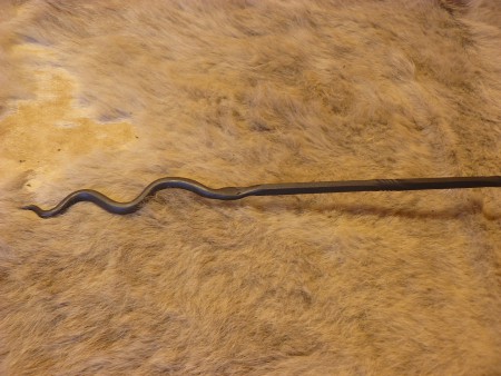 Snake hook end